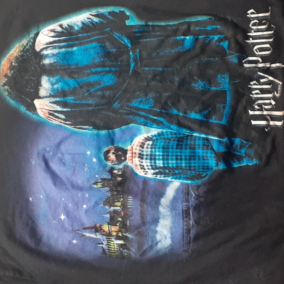 Black Harry Potter T-Shirt Size Medium - Picture 3 of 6